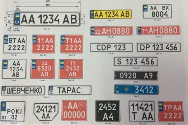 В УКРАЇНІ ВПРОВАДЖУЮТЬ НОВІ ЗРАЗКИ АВТОМОБІЛЬНИХ НОМЕРНИХ ЗНАКІВ! ВСІ ДЕТАЛІ!