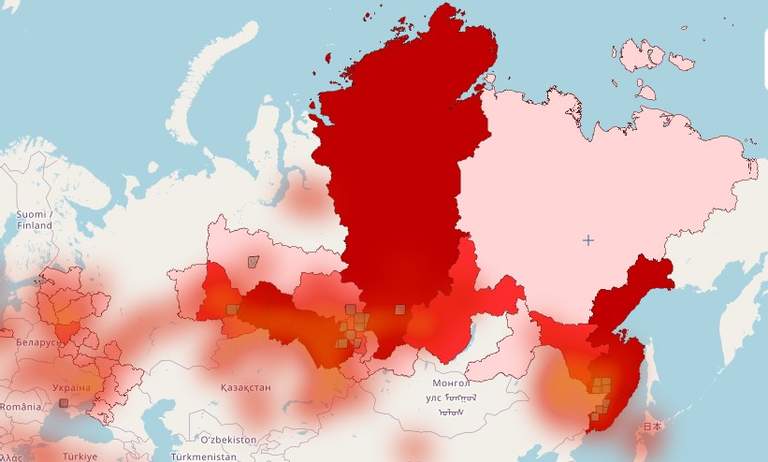 Сибір і Урал у вогні: у Росії нікому гaсити спyстошливi пожeжi, люди в розпачі