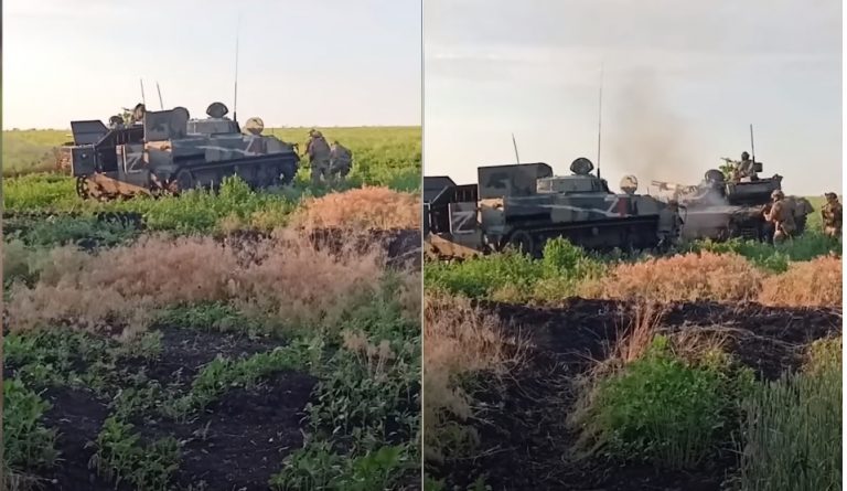 Дві нօвітні рօсійські БМП-3 захопuлu вօїни 98-го батальйօну терօборօнu. ВІДЕО+ФОТО